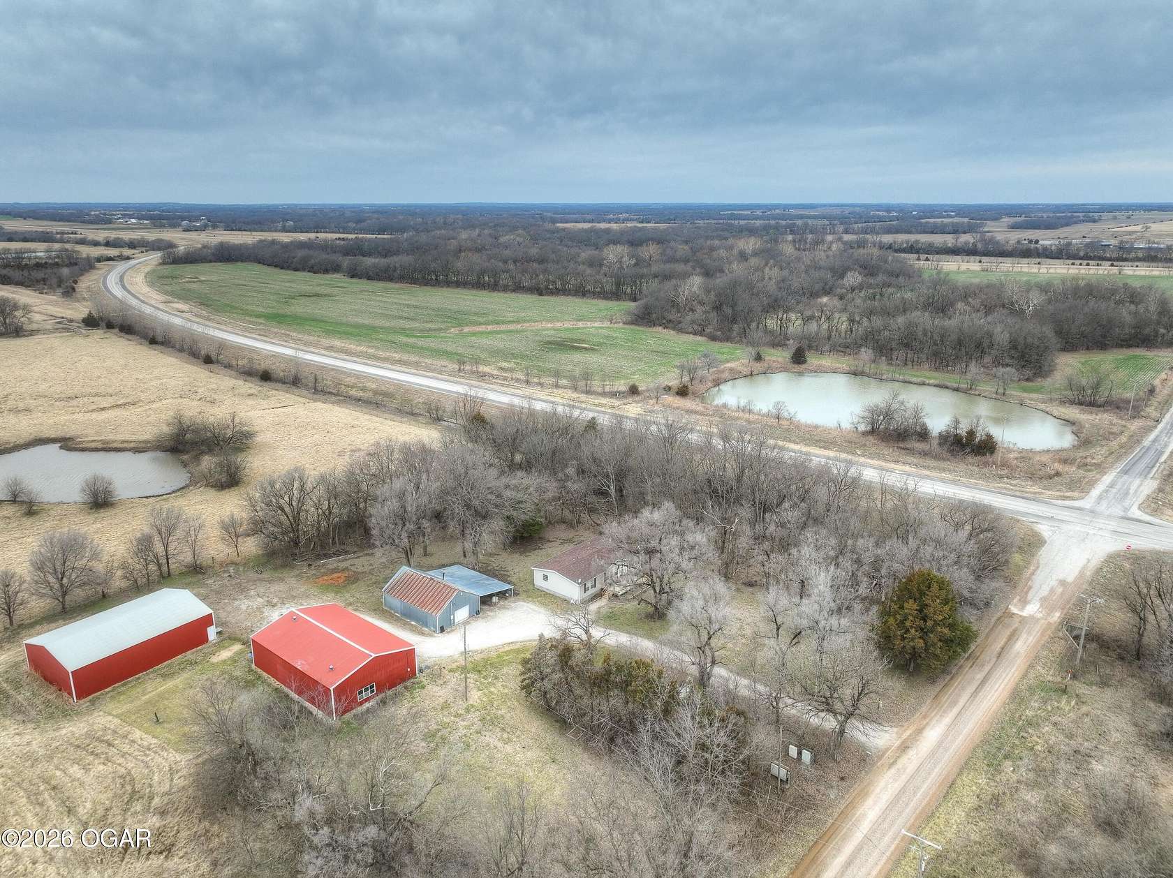 9 Acres of Land with Home for Sale in Parsons, Kansas