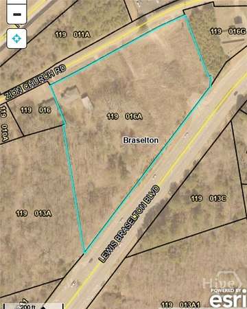4.57 Acres of Commercial Land for Sale in Braselton, Georgia