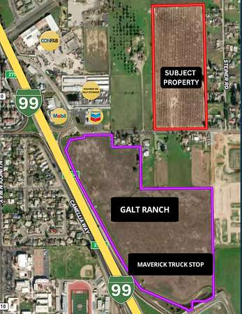 20.4 Acres of Land for Sale in Galt, California