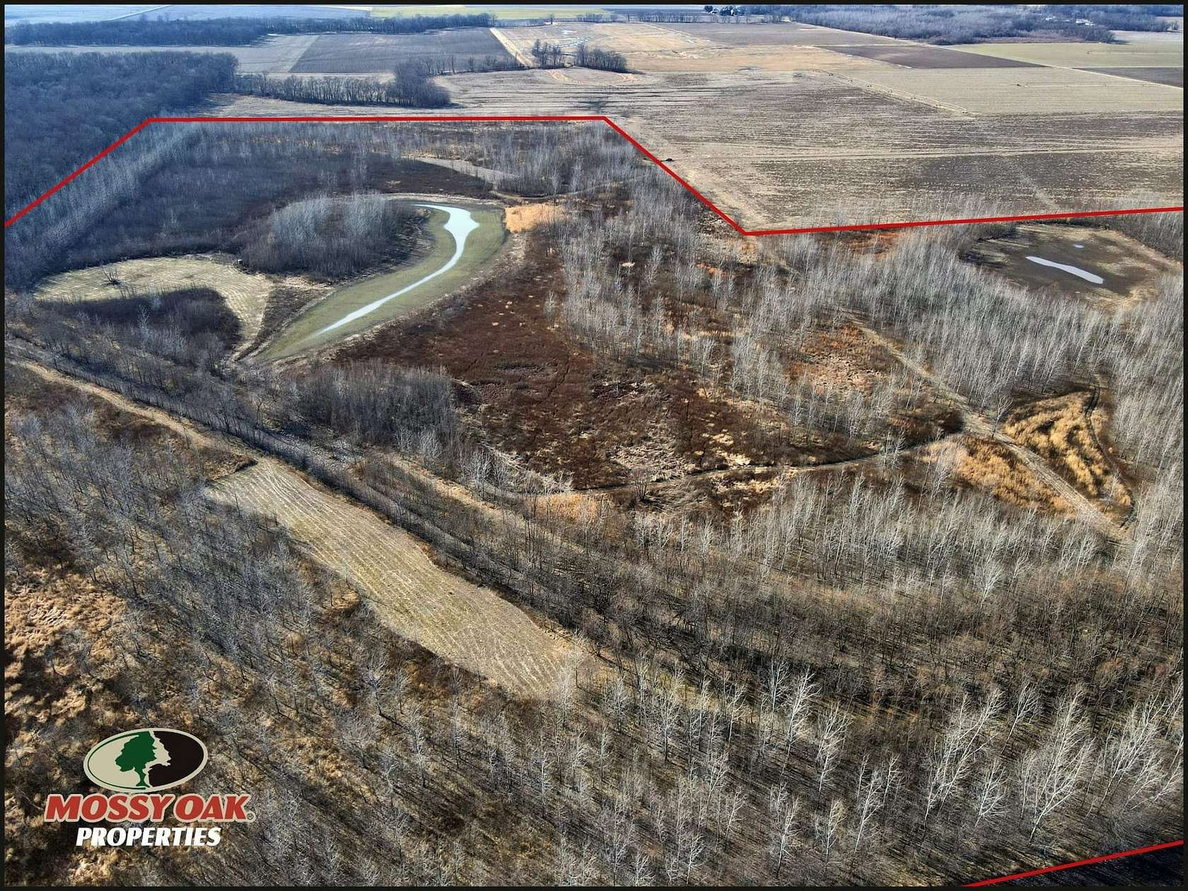 130 Acres of Recreational Land for Sale in West Union, Illinois