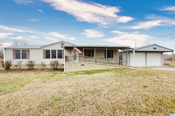 6 Acres of Residential Land with Home for Sale in Jacksonville, Alabama