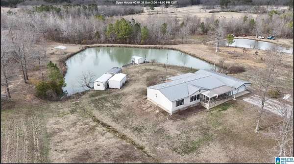 6 Acres of Land with Home for Sale in Jacksonville, Alabama