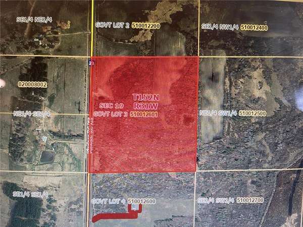 37.4 Acres of Agricultural Land for Sale in Woodrow Township, Minnesota