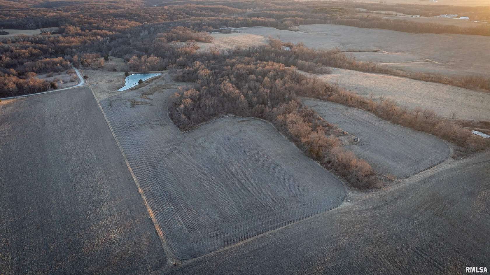 52 Acres of Land for Sale in Colchester, Illinois