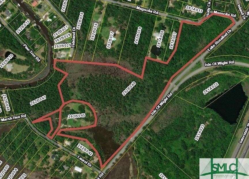 24 Acres of Mixed-Use Land for Sale in Midway, Georgia