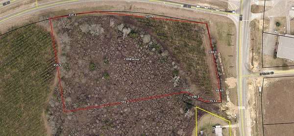 7 Acres of Commercial Land for Sale in Wrens, Georgia