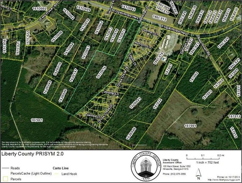 38 Acres of Land for Sale in Midway, Georgia