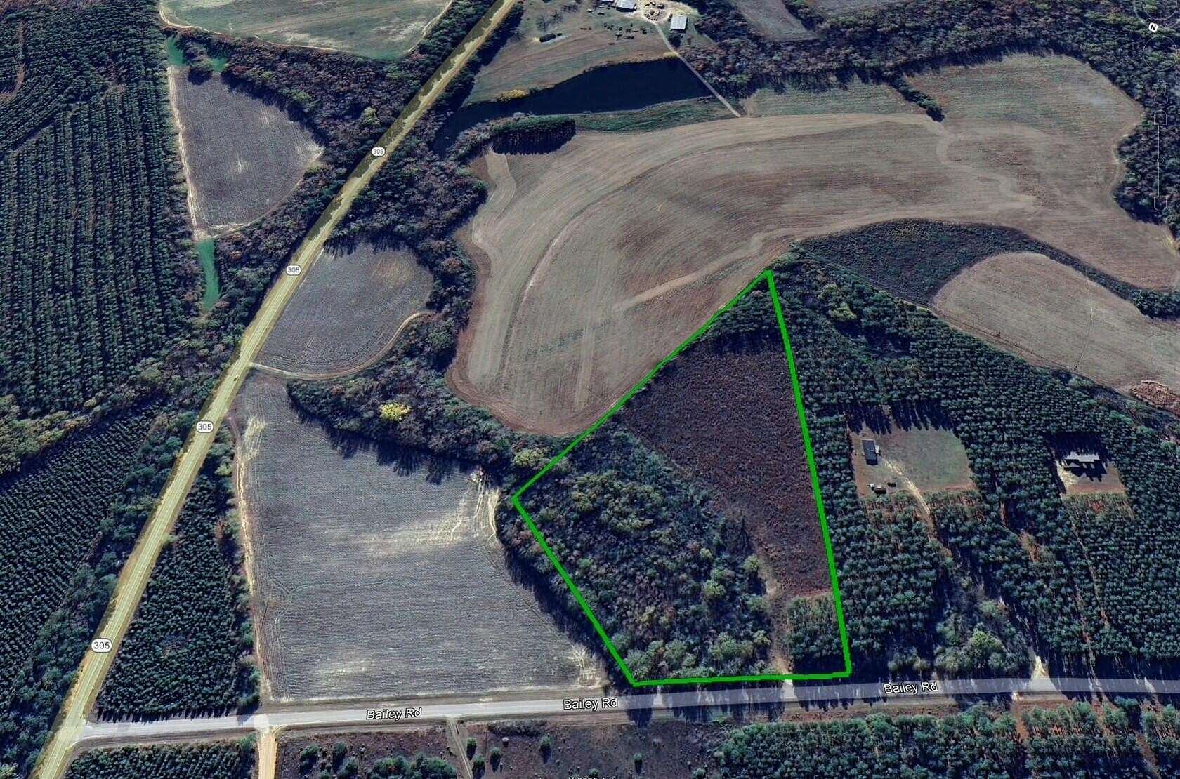 10.9 Acres of Land for Sale in Louisville, Georgia