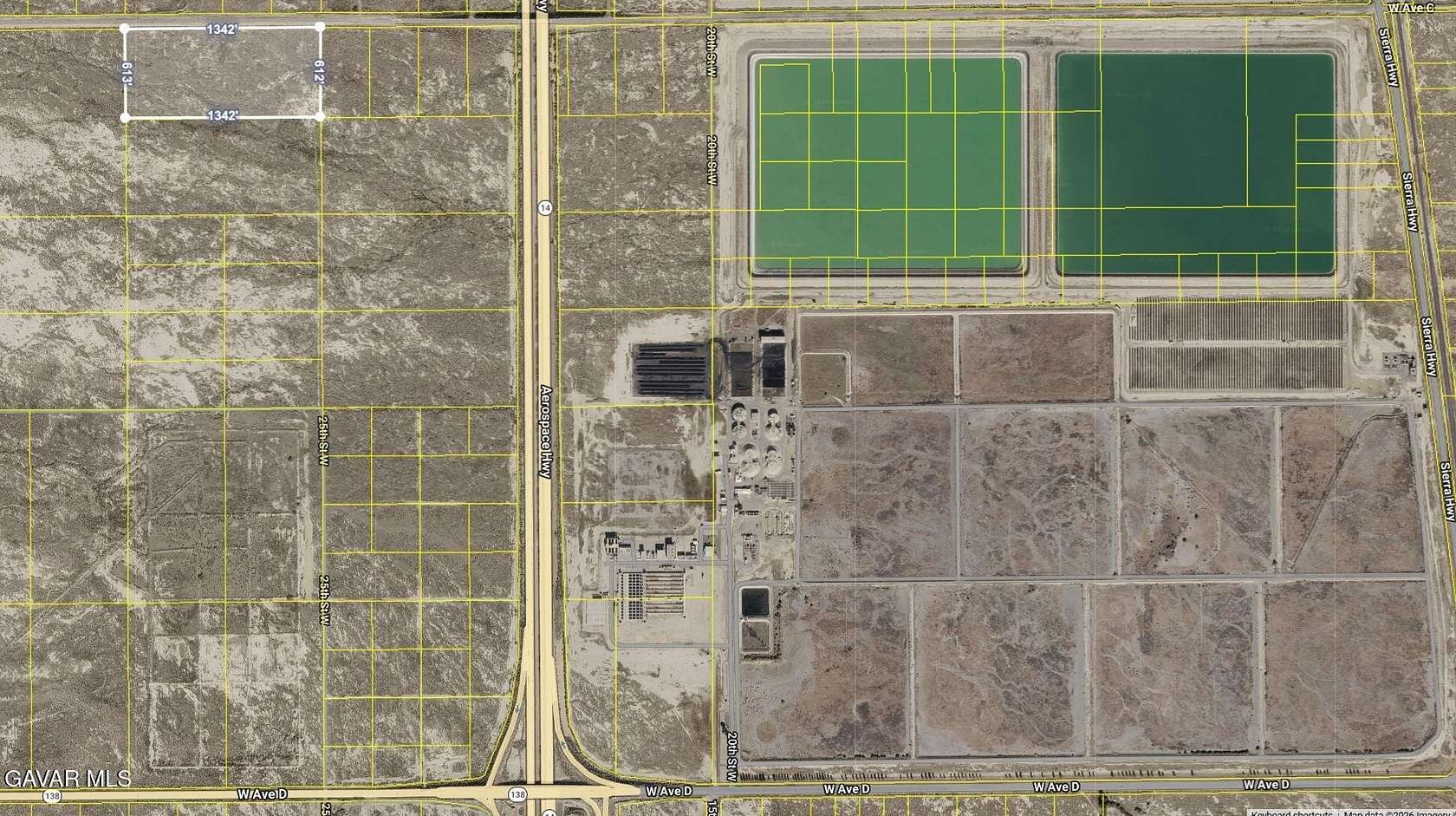 18.9 Acres of Agricultural Land for Sale in Lancaster, California