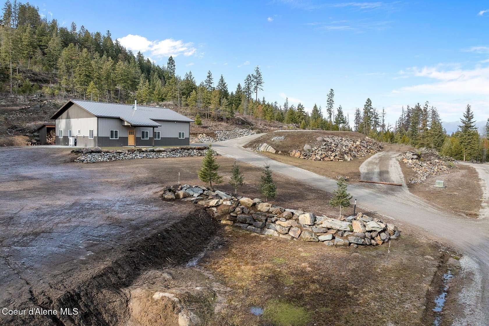 5 Acres of Residential Land with Home for Sale in Blanchard, Idaho