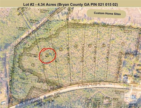 4.34 Acres of Residential Land for Sale in Pembroke, Georgia