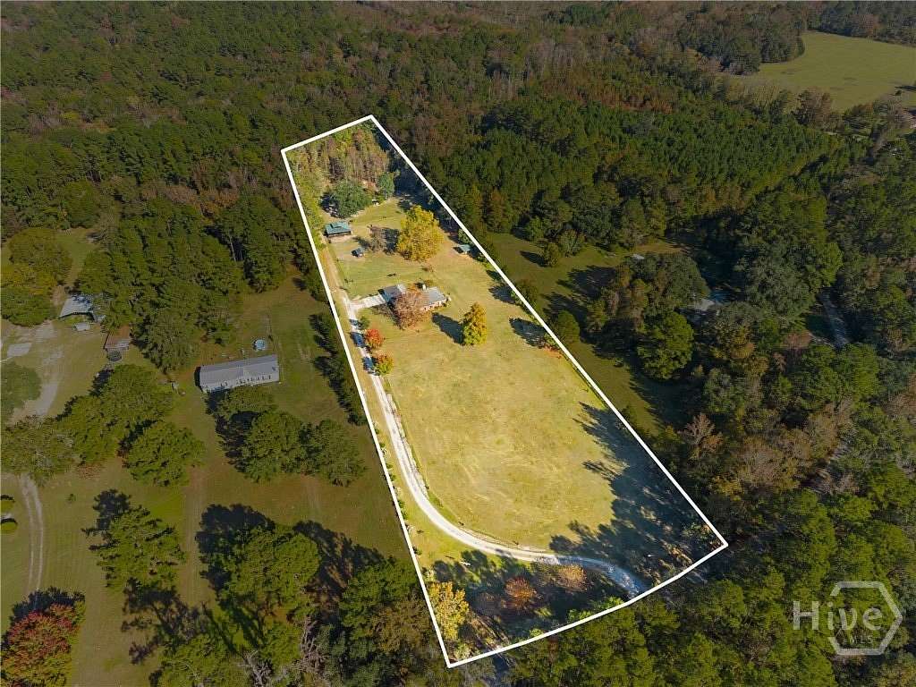 5 Acres of Land with Home for Sale in Guyton, Georgia