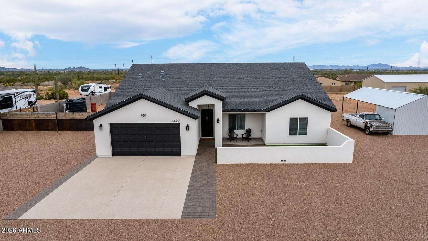 1.5 Acres of Land with Home for Sale in Apache Junction, Arizona