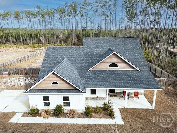 1.52 Acres of Residential Land with Home for Sale in Ludowici, Georgia