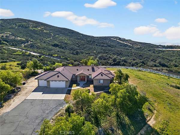 4.6 Acres of Residential Land with Home for Sale in Temecula, California