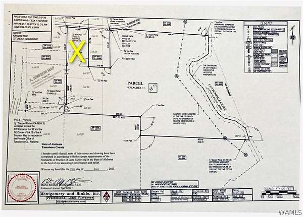 9 Acres of Land for Sale in Cottondale, Alabama