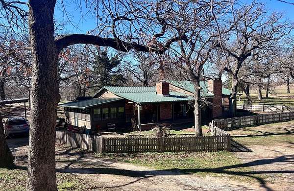 71.6 Acres of Land with Home for Sale in Crescent, Oklahoma