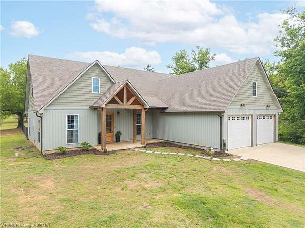 17.8 Acres of Land with Home for Sale in Cameron, Oklahoma