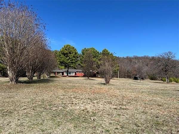 5 Acres of Residential Land with Home for Sale in Quinton, Oklahoma