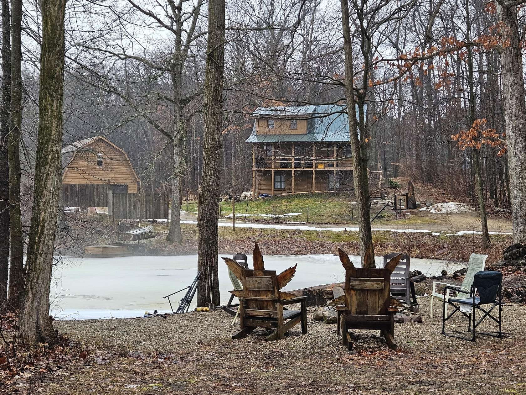 10 Acres of Recreational Land with Home for Sale in Hillsdale, Michigan