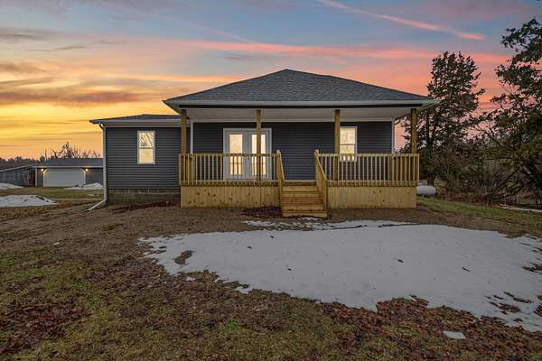 3.7 Acres of Residential Land with Home for Sale in North Adams, Michigan