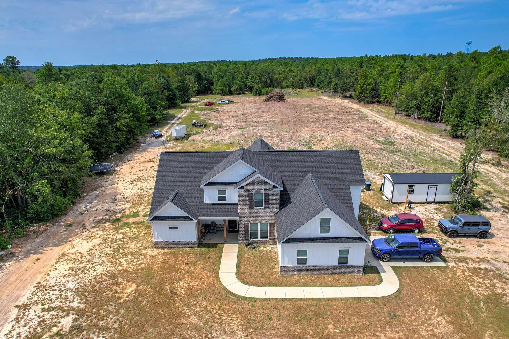 6 Acres of Land with Home for Sale in Hephzibah, Georgia