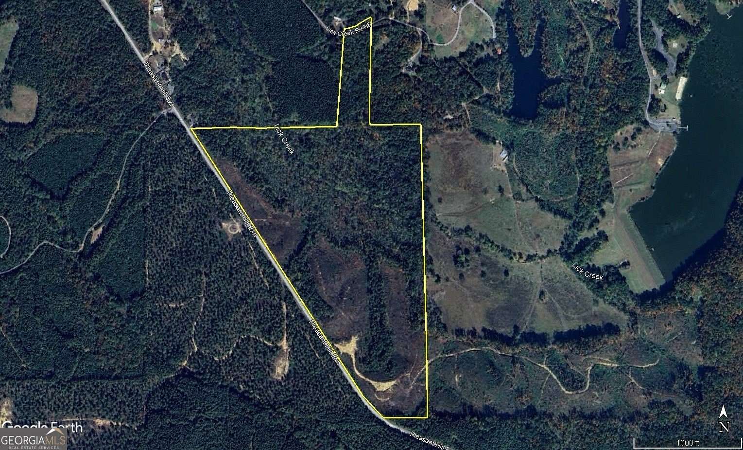 85.3 Acres of Recreational Land for Sale in Ranger, Georgia