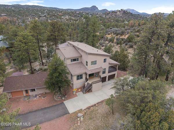 1.8 Acres of Residential Land with Home for Sale in Prescott, Arizona