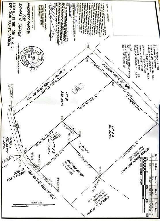 5 Acres of Residential Land for Sale in Guyton, Georgia