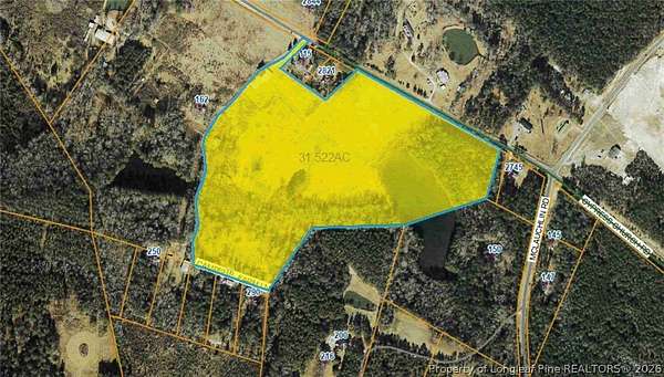 31.5 Acres of Land for Sale in Cameron, North Carolina