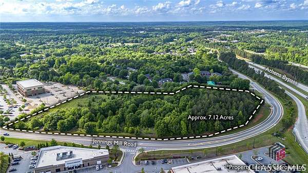 7.12 Acres of Commercial Land for Sale in Watkinsville, Georgia