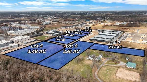 2.12 Acres of Mixed-Use Land for Sale in Rogers, Arkansas