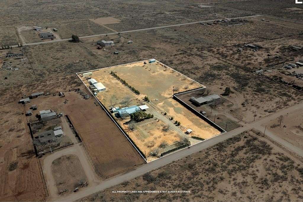 4.8 Acres of Land with Home for Sale in Midland, Texas