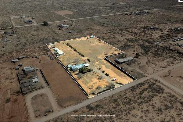 4.8 Acres of Land with Home for Sale in Midland, Texas