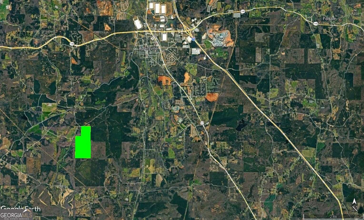 310 Acres of Land for Sale in Adairsville, Georgia