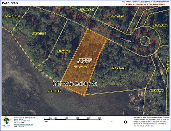 0.53 Acres of Residential Land for Sale in Charleston, South Carolina