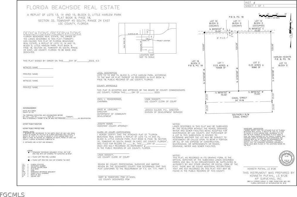 0.24 Acres of Residential Land for Sale in Fort Myers, Florida
