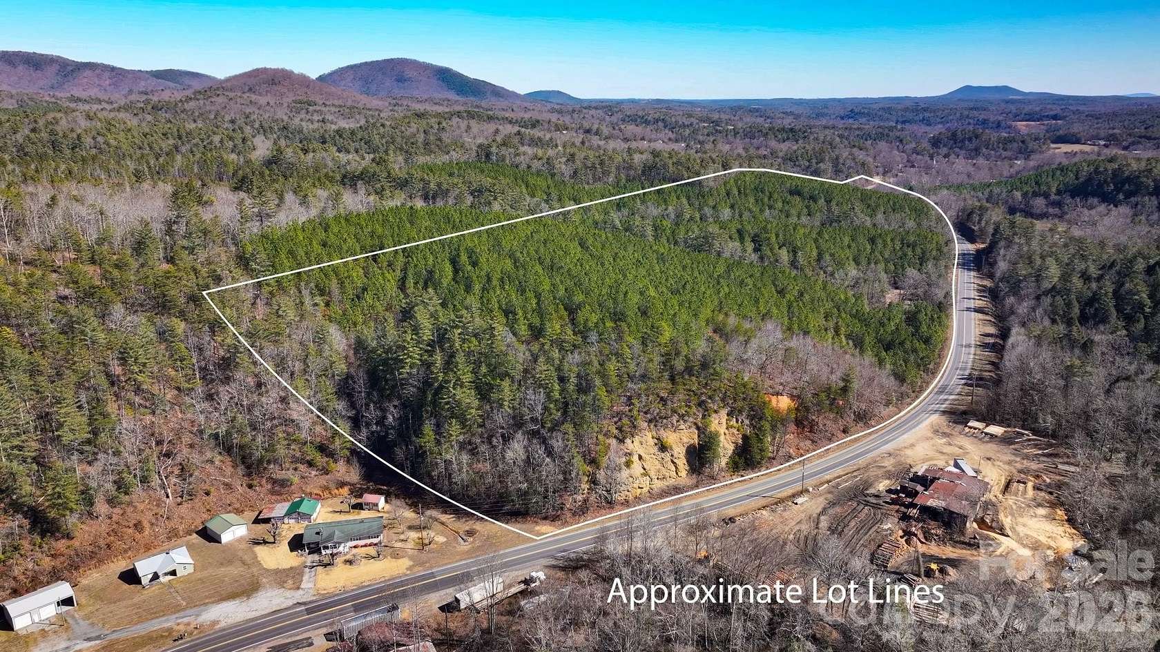 54.8 Acres of Recreational Land for Sale in Morganton, North Carolina
