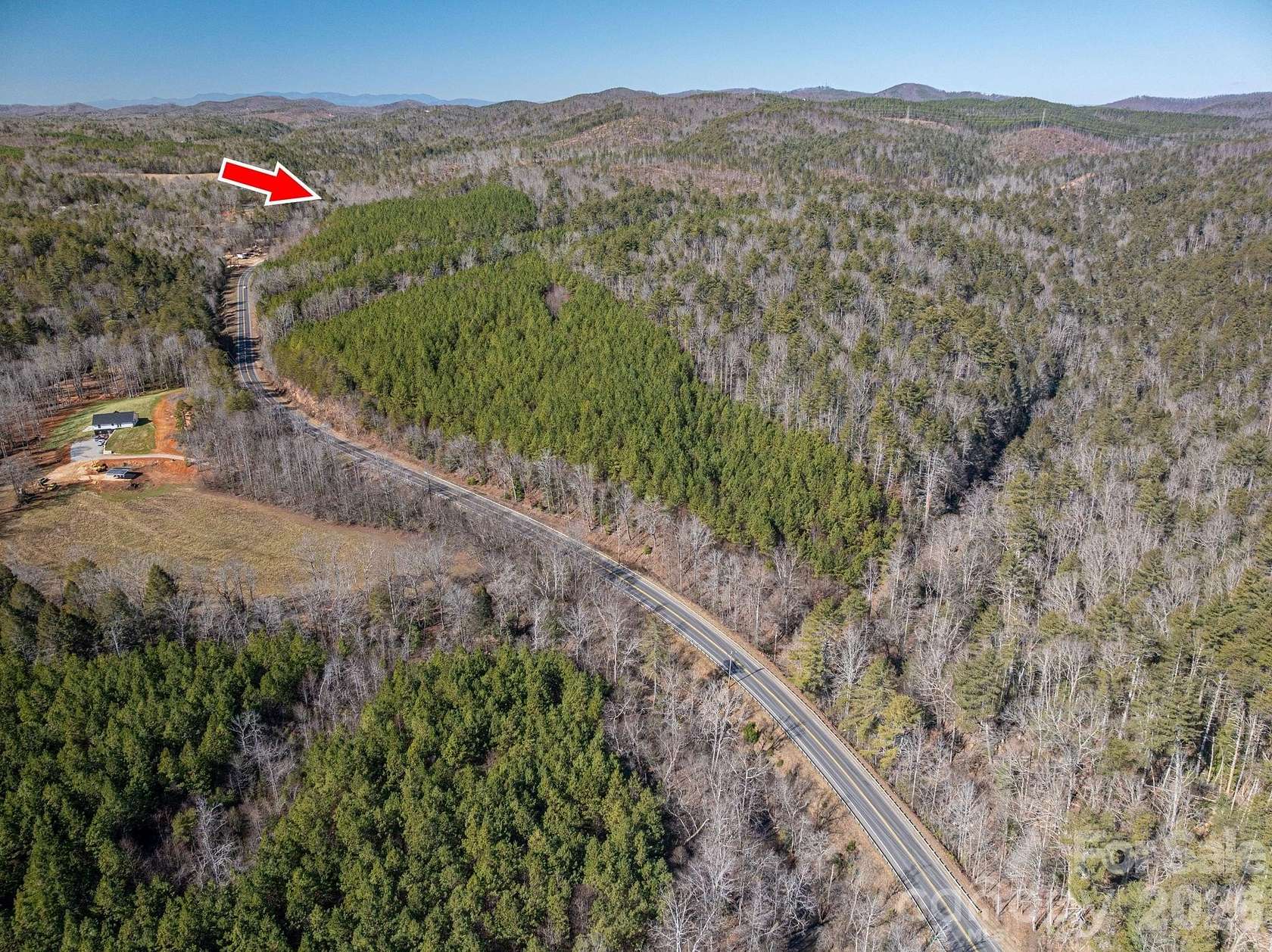 54.8 Acres of Recreational & Residential Land for Sale in Connelly Springs, North Carolina