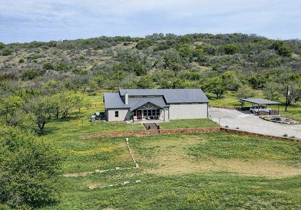 36 Acres of Land with Home for Sale in Graham, Texas