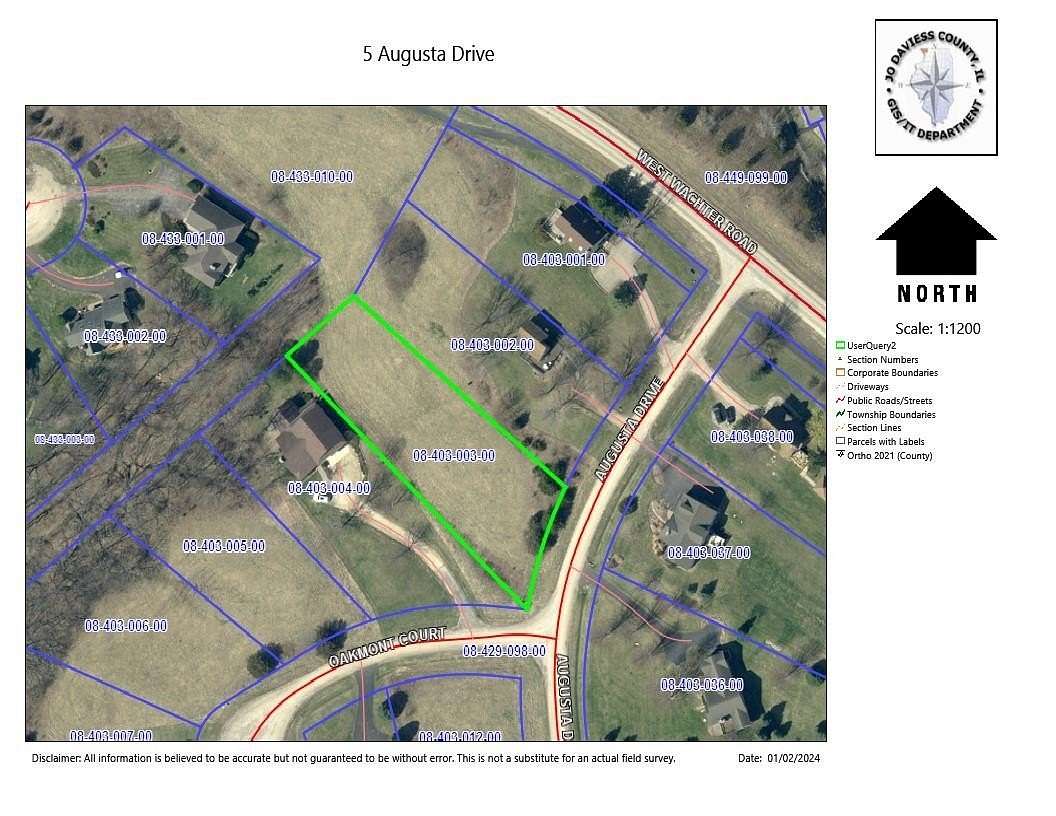 0.73 Acres of Residential Land for Sale in Galena, Illinois