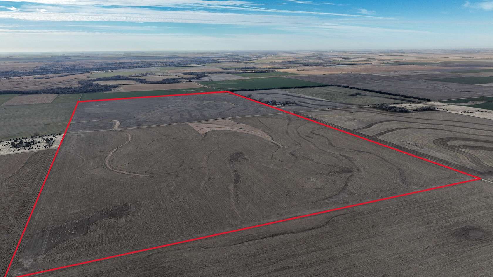 313 Acres of Land for Sale in Garfield, Kansas
