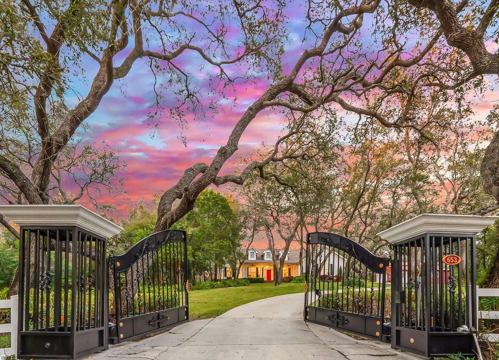 2 Acres of Land with Home for Sale in Tarpon Springs, Florida