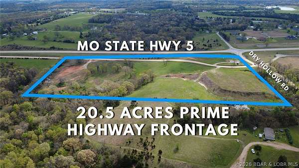 20.6 Acres of Land for Sale in Camdenton, Missouri