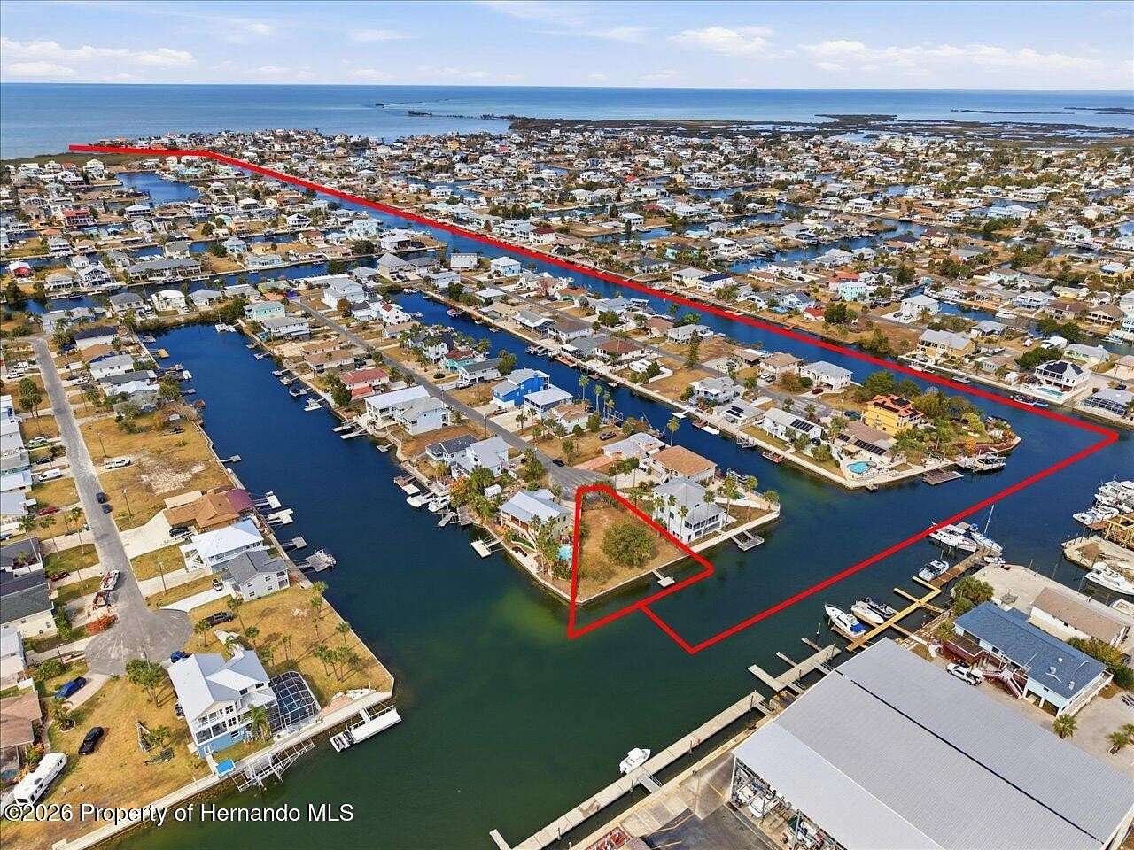 0.2 Acres of Residential Land for Sale in Hernando Beach, Florida