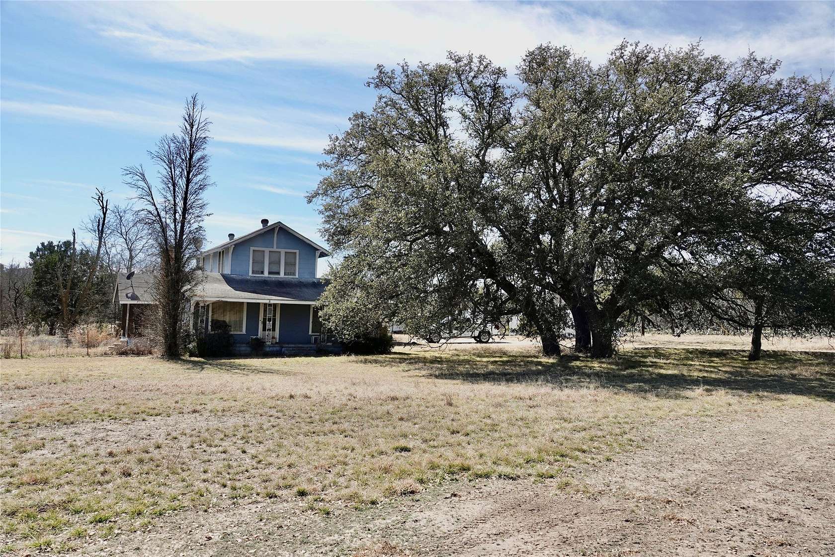 15 Acres of Land with Home for Sale in Mullin, Texas