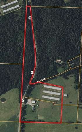 40 Acres of Land with Home for Sale in Maysville, Arkansas