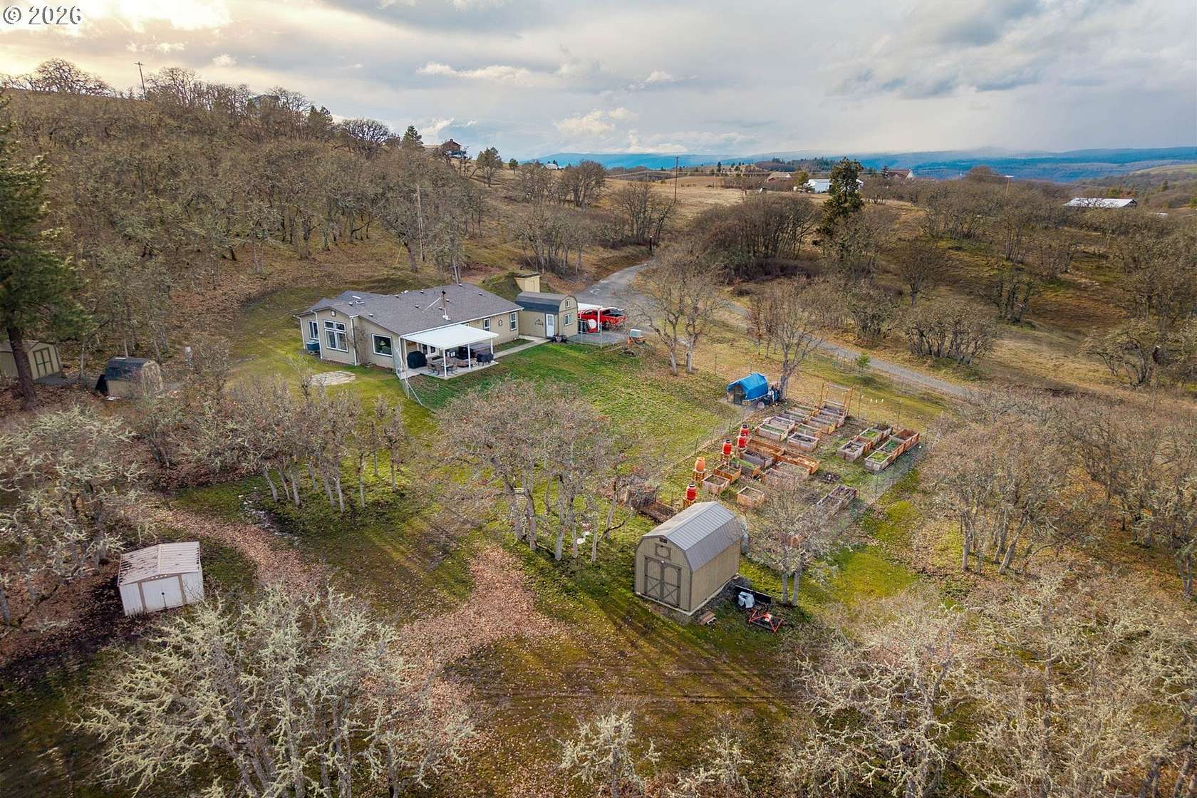 40 Acres of Land with Home for Sale in Lyle, Washington