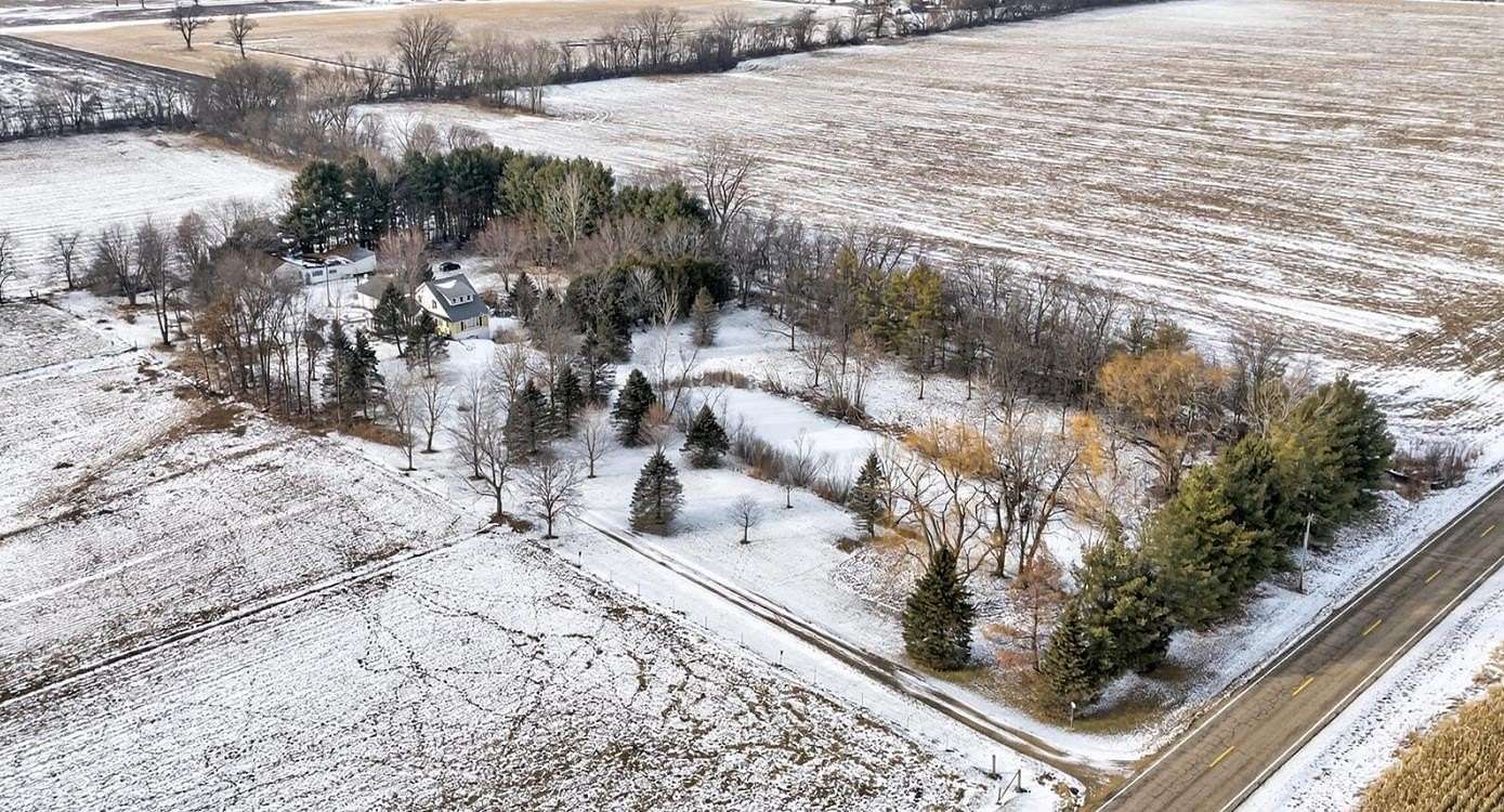 5 Acres of Residential Land with Home for Sale in Stoughton, Wisconsin