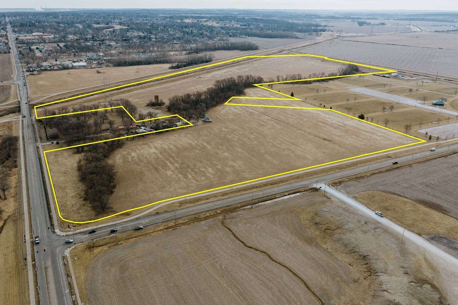 80.7 Acres of Land for Sale in La Vista, Nebraska